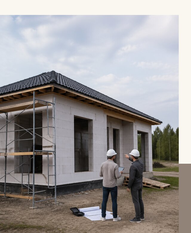 Проектирование одноэтажных домов из газобетона в Конаково